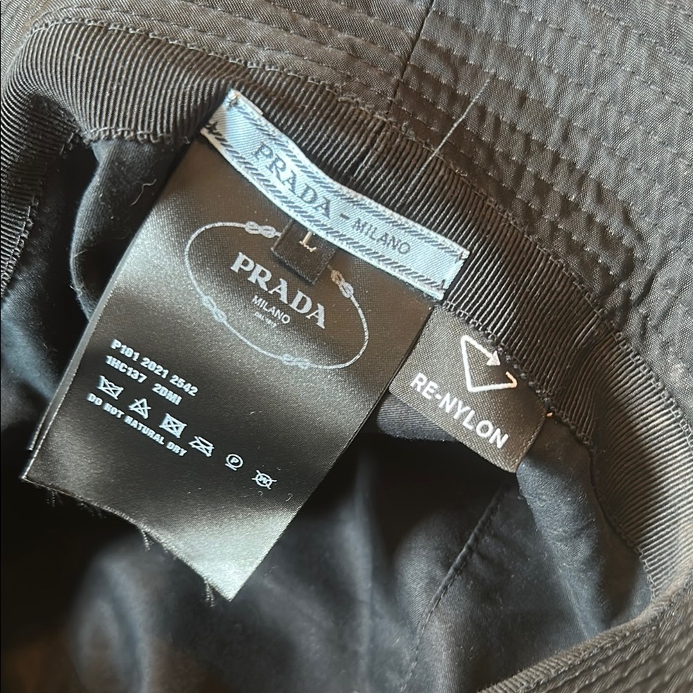 Prada Classic Black Bucket Hat - Picture 6 of 13